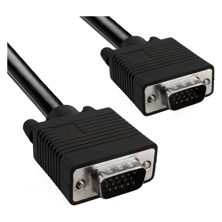 Vultech 5m VGA VGA-Kabel (D-Sub) Schwarz (5 m) (SVM05)