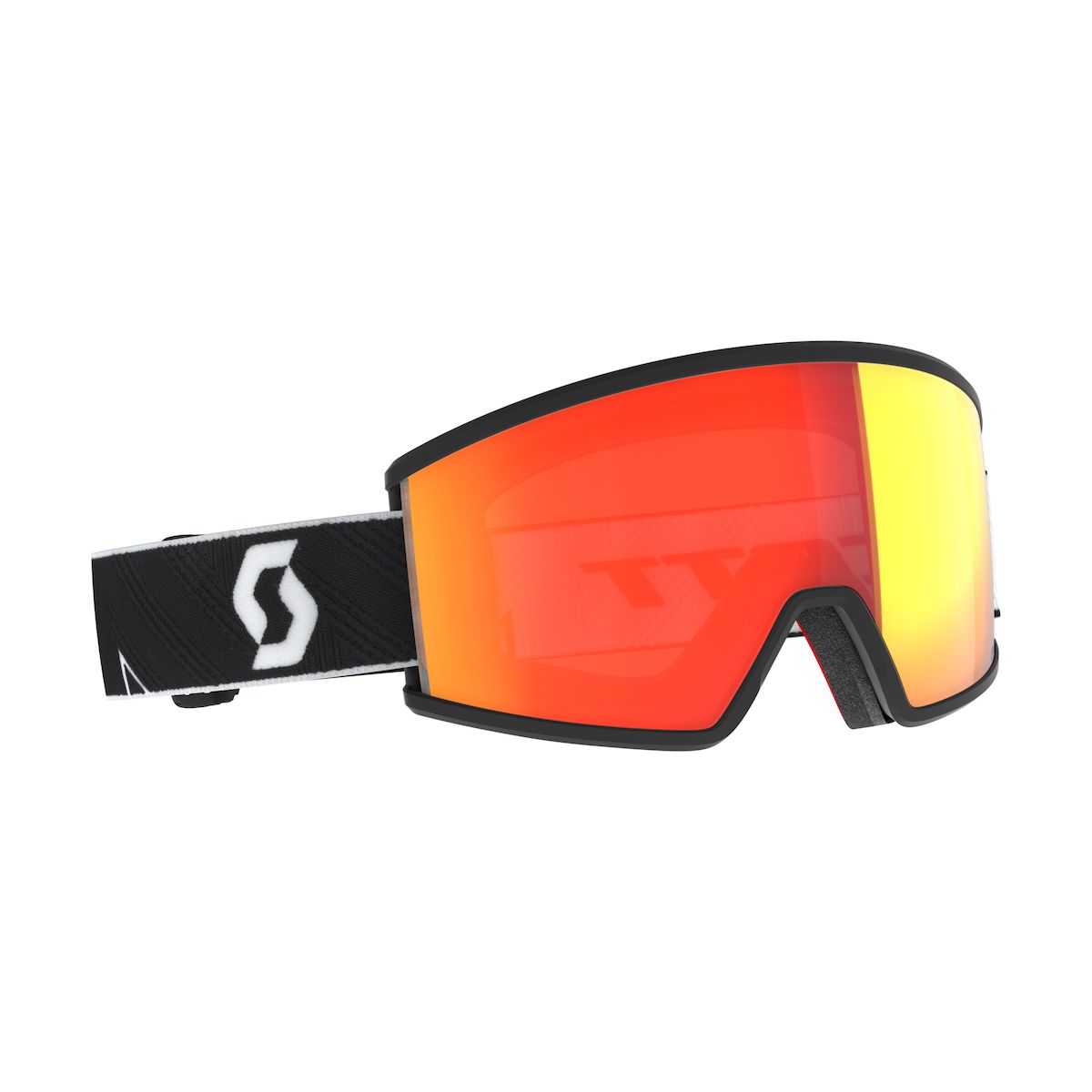 Scott Goggle Ambit Compact LS black/white - amp ls red chrome s2-3 (1007) - 4197181007341