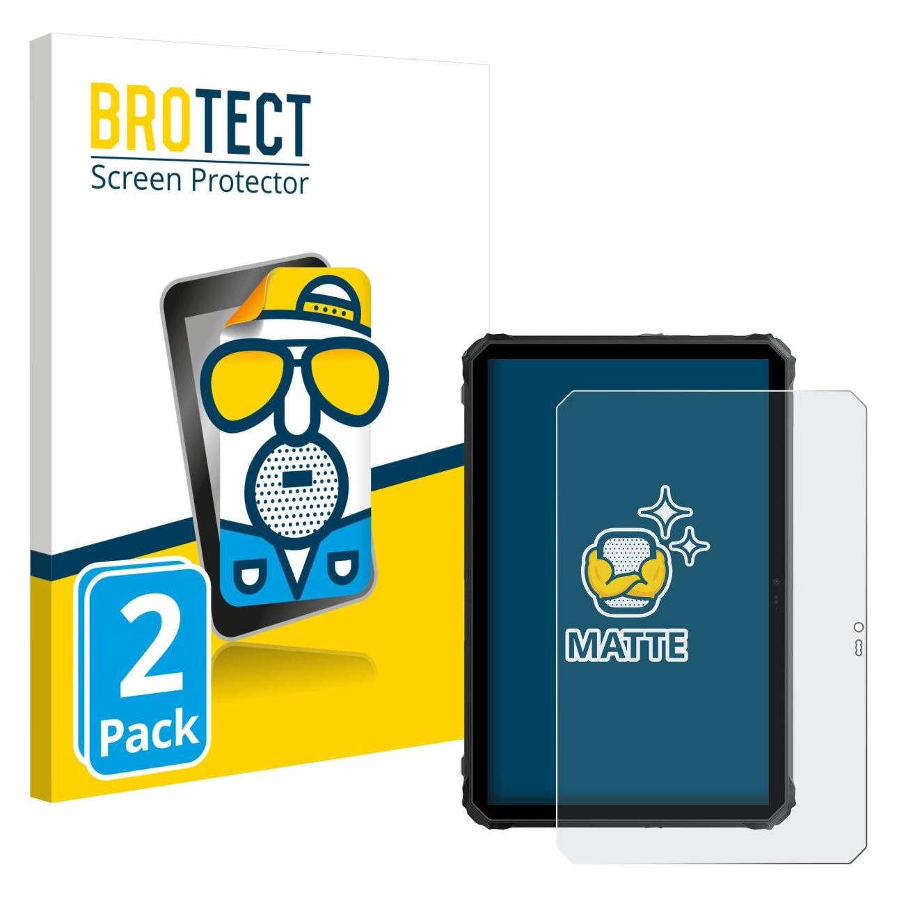 Brotect Entspiegelungsfolie für Blackview Active 7 Displayschutz Displayschutzfolie Folie Matt (2 Stk., Blackview Active 7) (1960788)