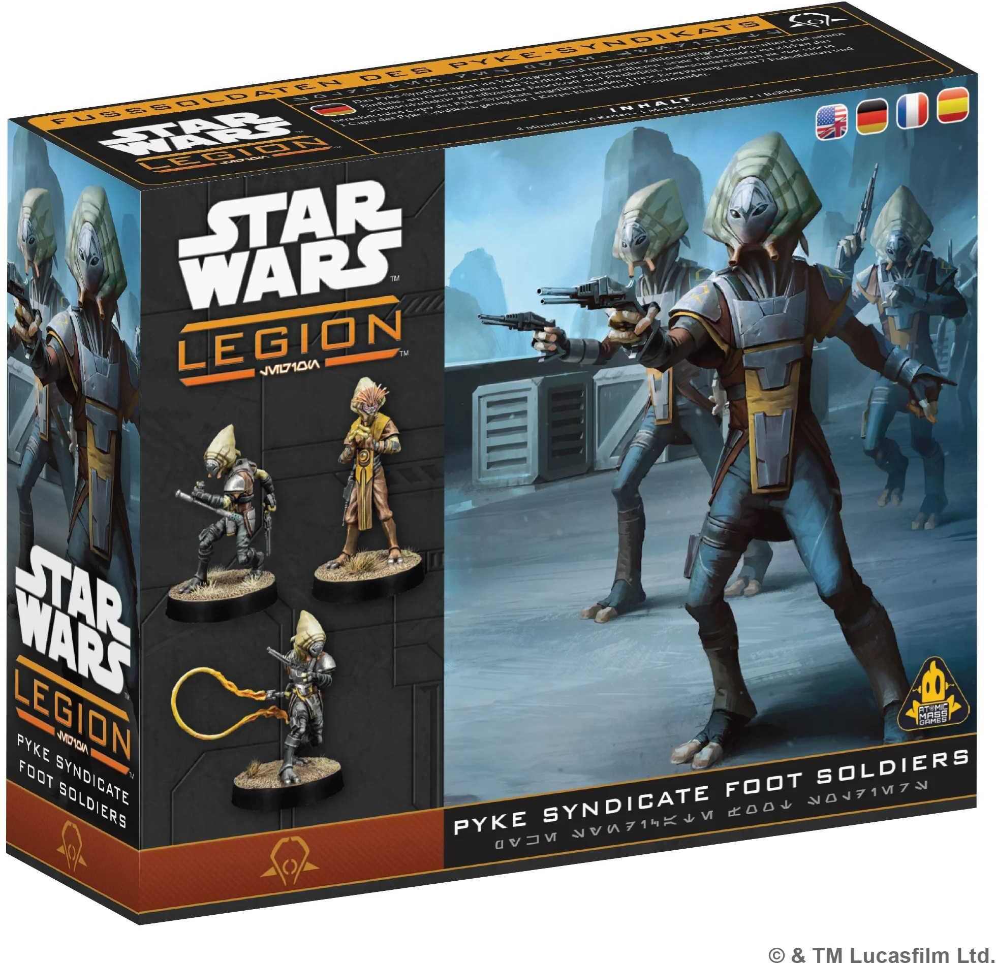 Star Wars: Legion – Pyke Syndicate Foot Soldiers, Ages 14+, 2-Player Cooperative Game by Asmodee