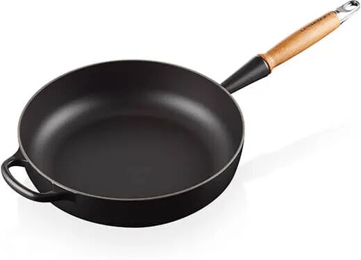 Le Creuset Signature Satin Black Cast Iron 28cm Sauté Pan
