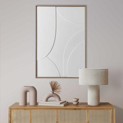 Bild REINDERS "Terrace", weiß (farbe bild(er): weiß), B:50cm H:70cm T:3cm, Holzwerkstoff, Bilder, Bild, mit 3D-Textur, handgefertigt