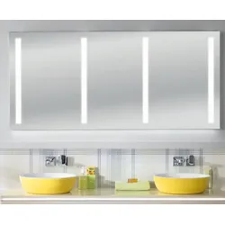 Sanipa Lichtspiegel variabel Reflection, LS8009Z 765x600-2000x40mm LS8009Z