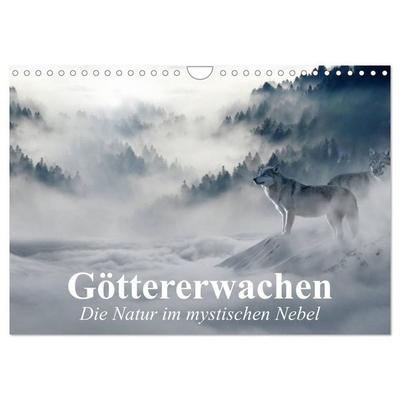 Göttererwachen. Die Natur im mystischen Nebel (Wandkalender 2027 DIN A4 quer), CALVENDO Monatskalender