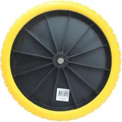 Benson, Zubehör Gartenwerkzeug, Rad + Reifen Schubkarre 4,00-8" ø380 mm PU