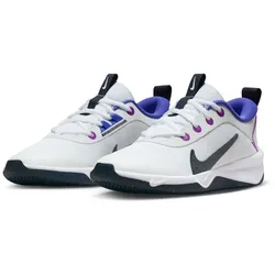 NIKE Omni Multi-Court Hallenschuhe ältere Kinder 104 - white/dark obsidian-lt ultramarine 36