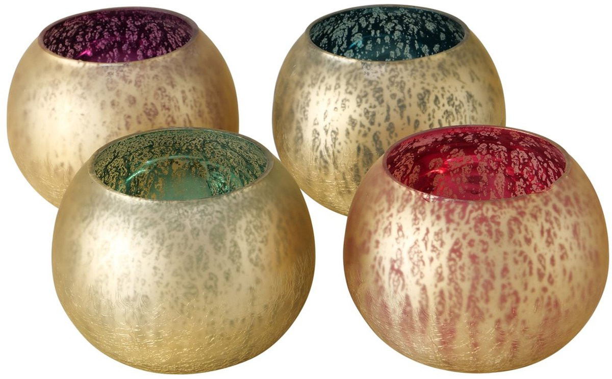 MamboCat Set van 4 Corios lantaarns voor tealights