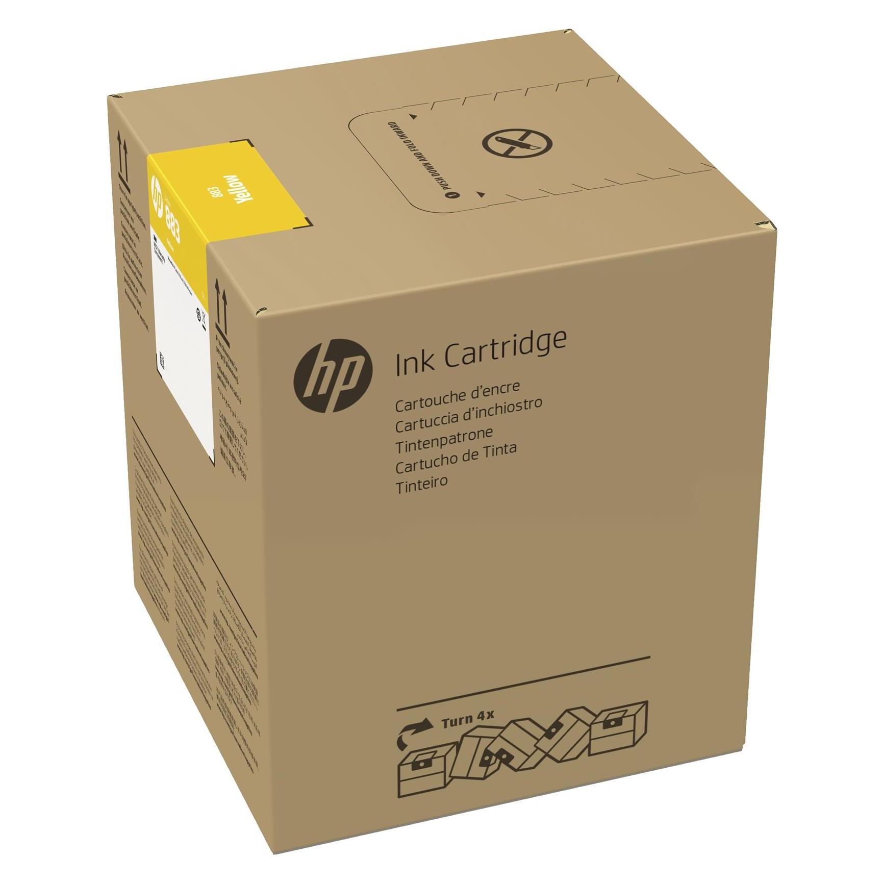 HP 883 Cartouche d'encre Latex - Jaune - 5 litres (Y) (G0Z30A)