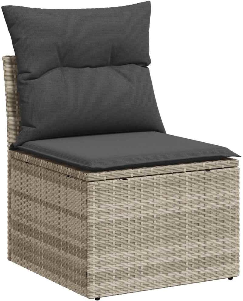 vidaXL Ensemble de canapé de jardin 5 pcs 4-Seater