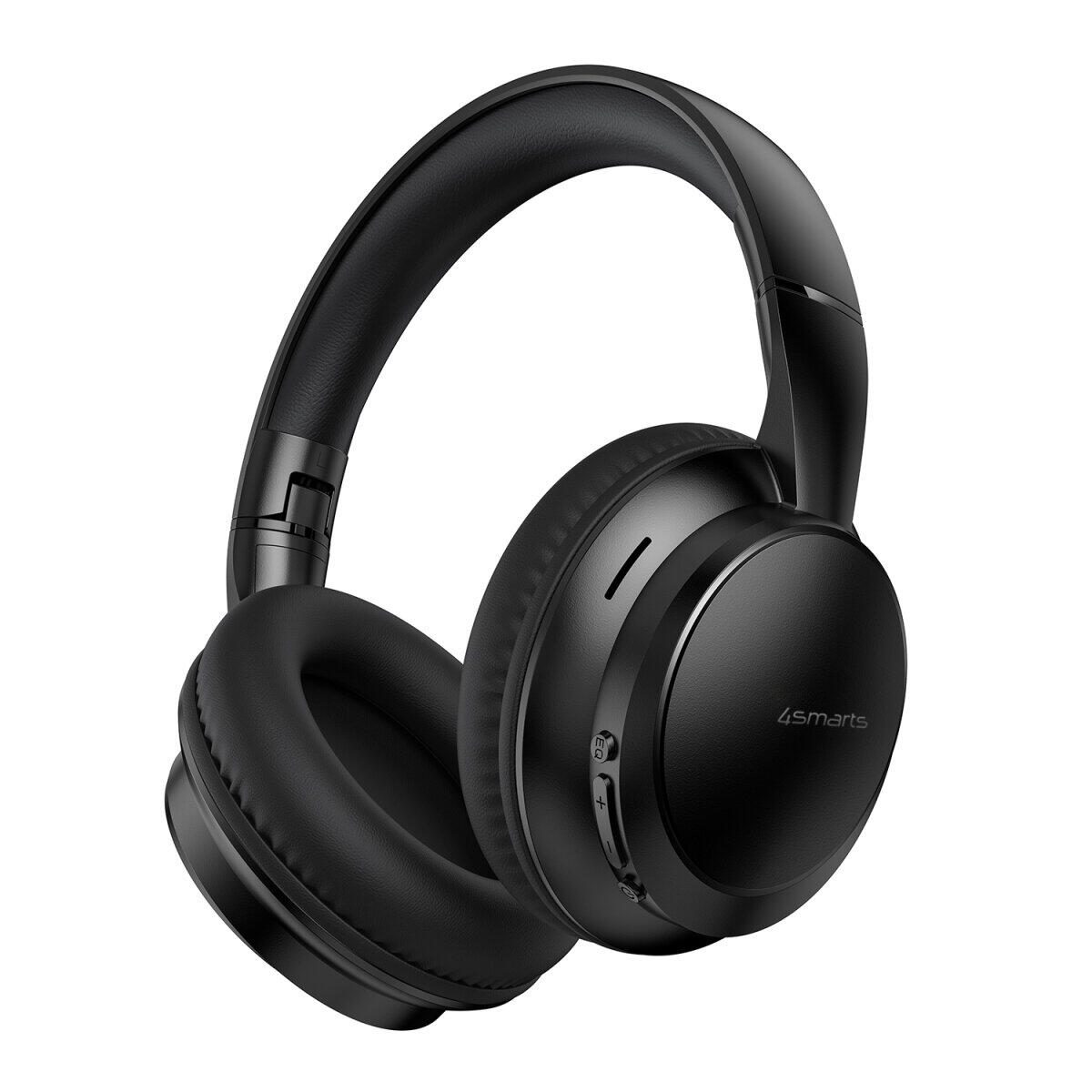 4smarts Over-Ear Bluetooth Kopfhörer SkyBuds Wave schwarz 541592