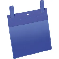 DURABLE 174907 Durable Kennzeichnungstasche für Gitterboxen - A5 quer, 50 Stück