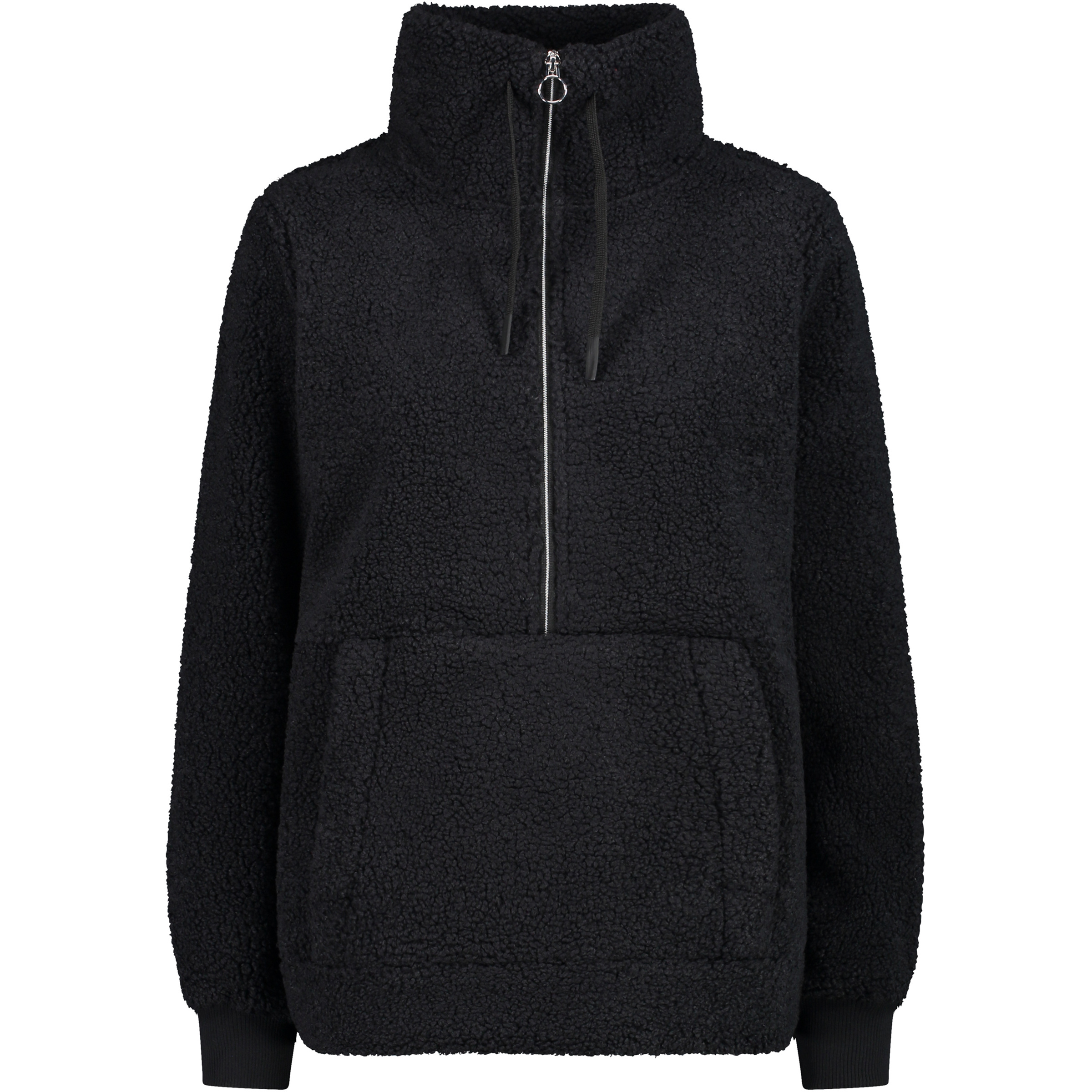 CMP Damen Pullover schwarz Größe XXS Lifestyle Atmungsaktiv