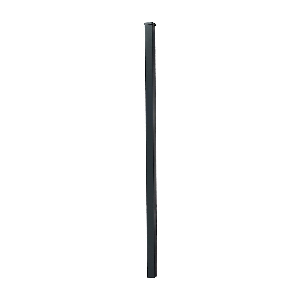 JUNGELMAR Zaunpfosten zum Einbetonieren zu Aluzaun Porto 2400mm 16965358