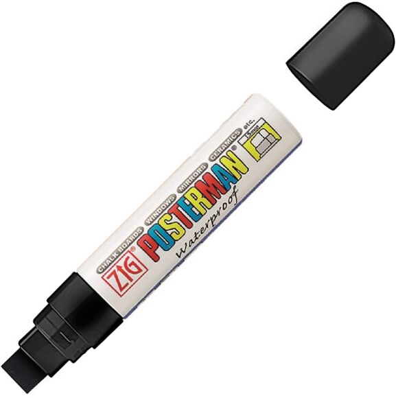 ZIG Posterman PMA-120 15mm svart 6st
