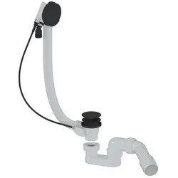 Badewanne automatisch 60 cm SAT Project schwarz matt Metall SATAVAPROP8