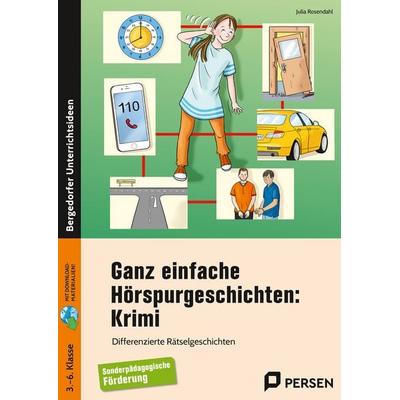 Ganz einfache Hörspurgeschichten: Krimi, Set von Julia Rosendahl, Persen Verlag in der AAP Lehrerwelt GmbH, 978-3-403-20940-9