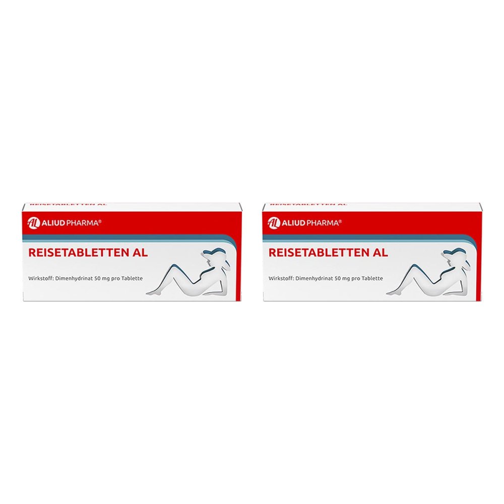 ALIUD Pharma GmbH Reisetabletten AL bei Schwindel, Übelkeit und Erbrechen 08107745