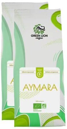 greenLionCoffee 250 G - Café En Grain - Aymara Bio - Green Lion Coffee - MaxiCoffee