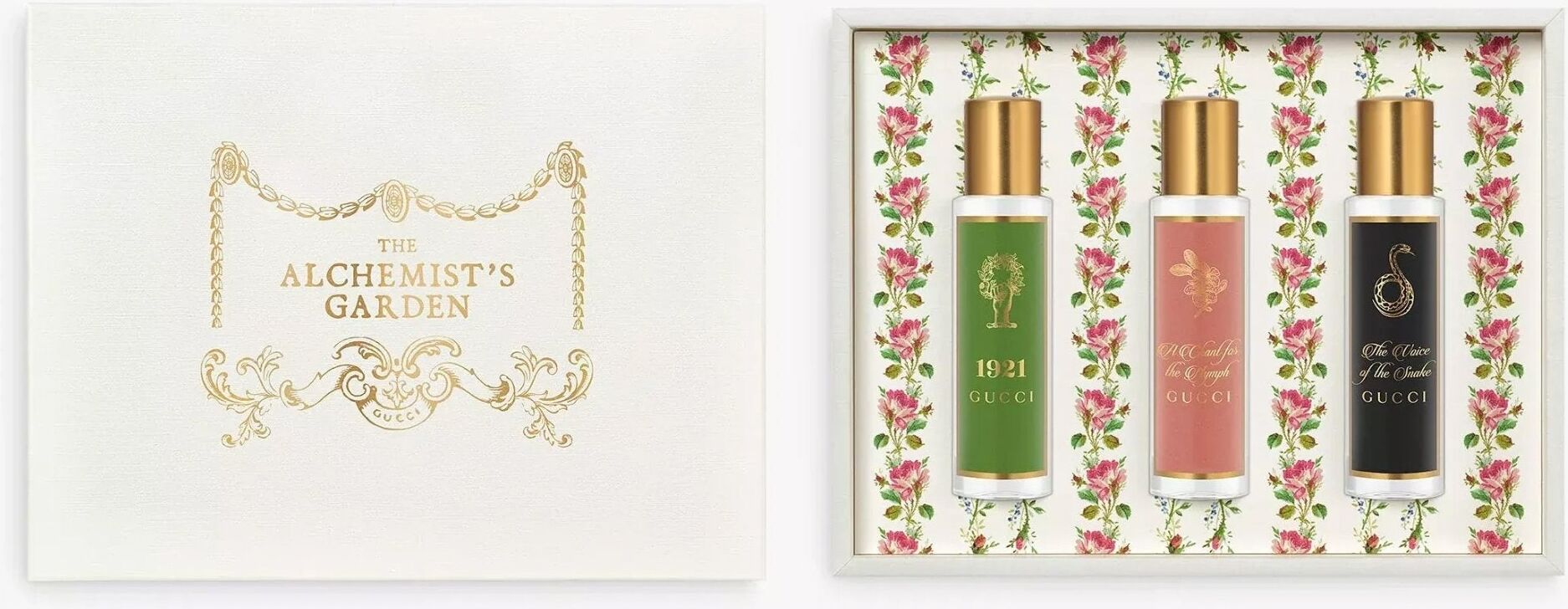Gucci The Alchemist's Garden Collection - 3 x 15ml Eau De Parfum Gift Set