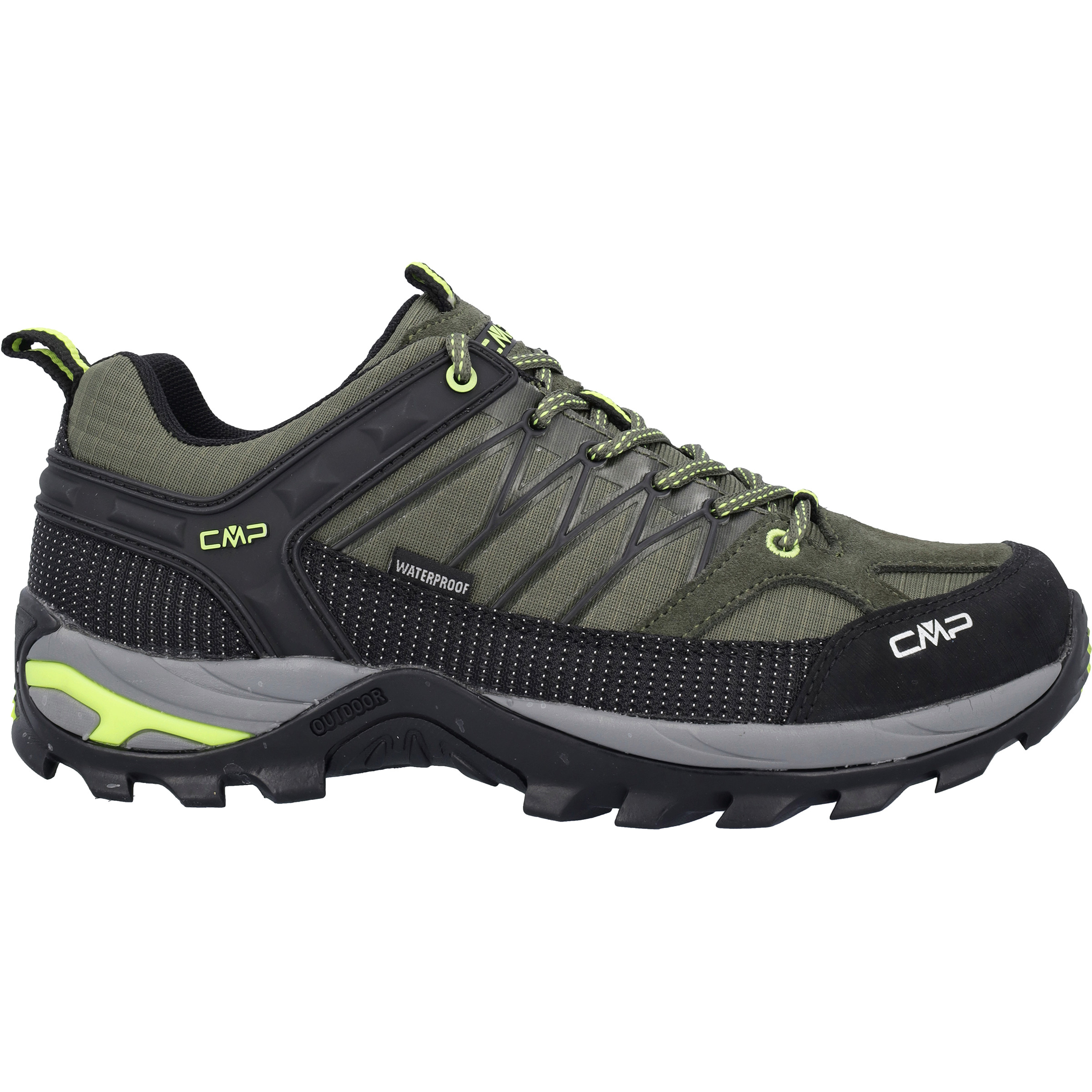 CMP Rigel Low WP Herren Zustiegsschuhe gruen Größe 42 Trekking