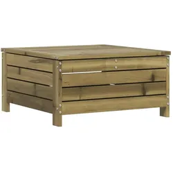 vidaXL, Gartenlounge, Fakonina (Niedriger Hocker mit Stauraum)