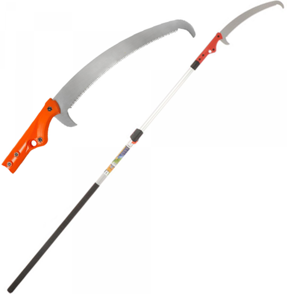 Stocker Scie de jardin Sirkos 430 TC avec perche télescopique 195-310 cm