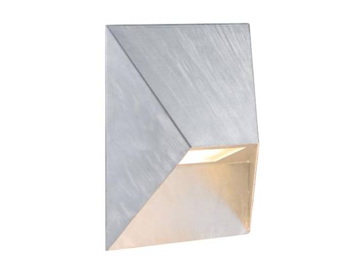 Nordlux Applique murale extérieur adapté aux zones côtières\, Pontio en acier galvanisé galva\, IP54
