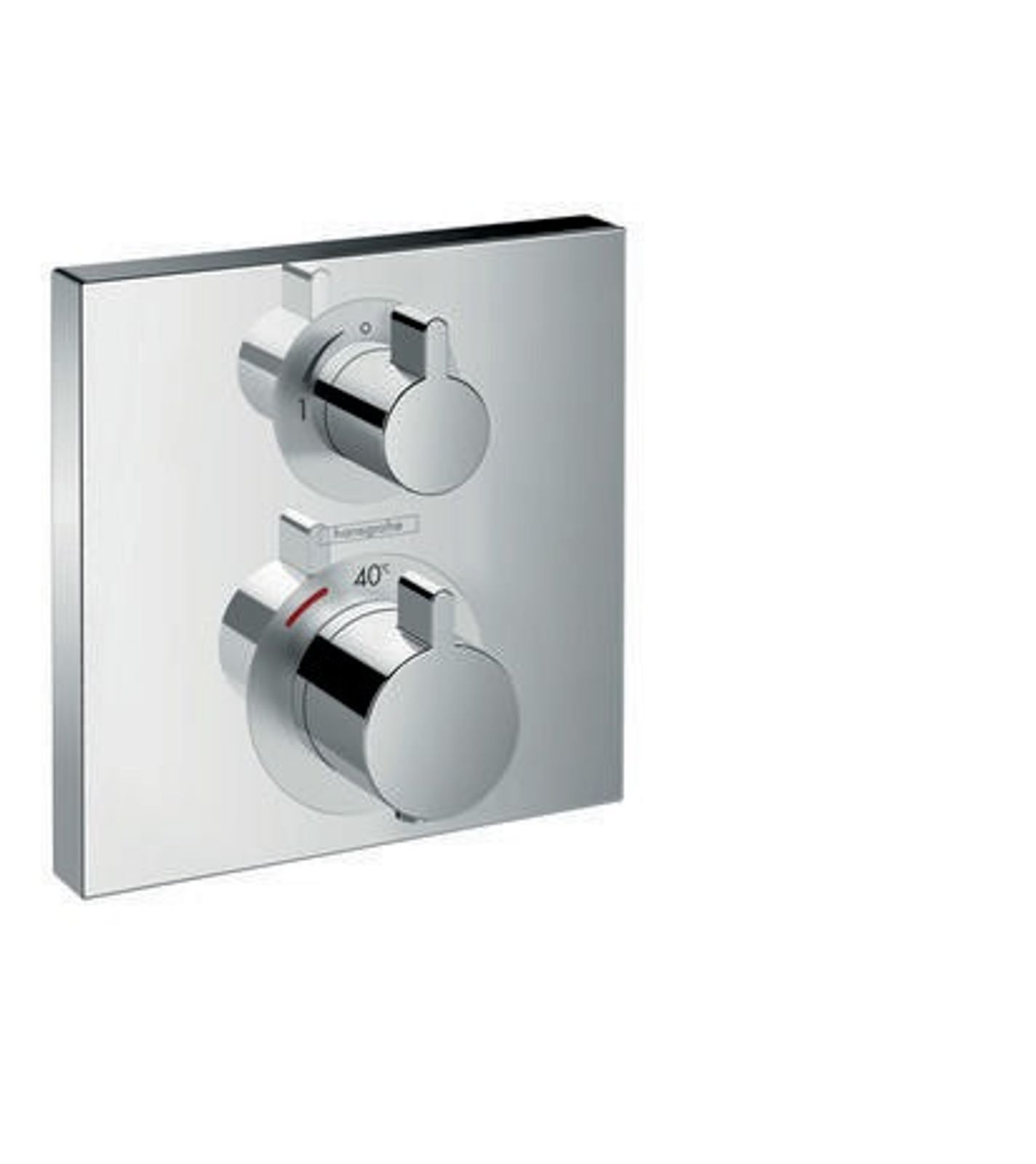 Hansgrohe Ecostat Square, Waschbecken, Chrom