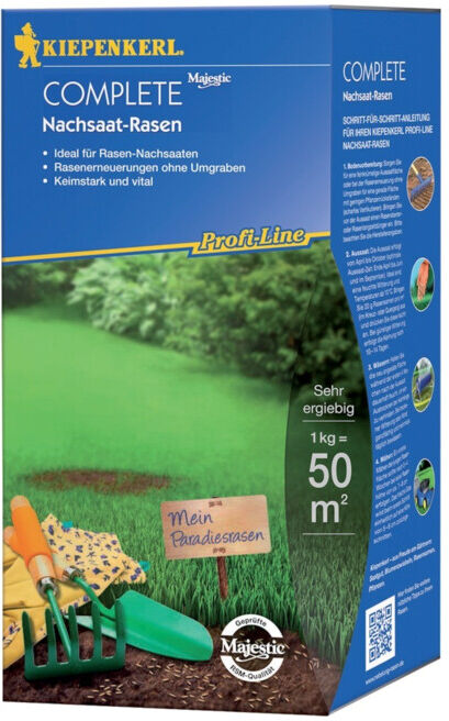 Kiepenkerl Gazon de regarnissage 1 kg Profi-Line Complete ; NEBELUNG (662803)