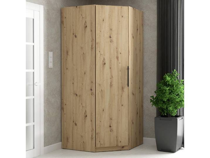 Armoire d’angle Longfort 94 x 213 x 94cm Marron