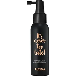 100ml Alcina It's never too late Coffein Vital Kopfhaut-Serum