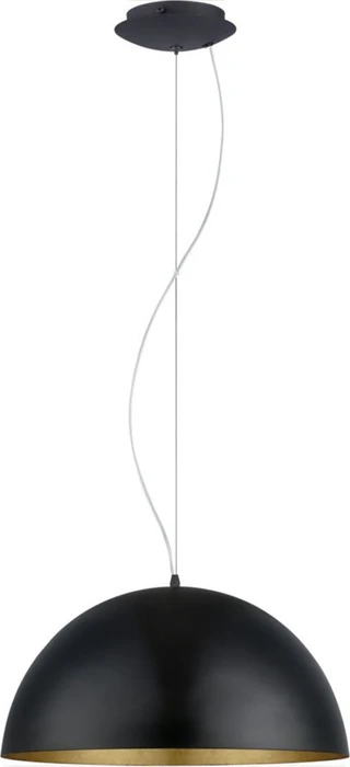 Eglo GAETANO 1 E27 1 × 60 W, schwarz/gold