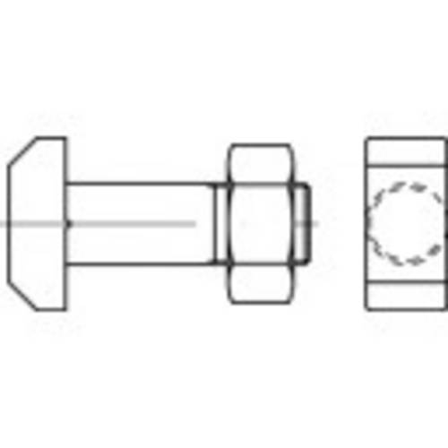 TOOLCRAFT 106202 Hammerkopfschraube M10 60mm DIN 261 Stahl 25St.