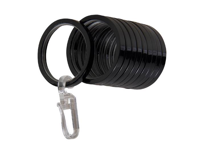 Ringe mit Haken für 20 mm Vorhangstangen