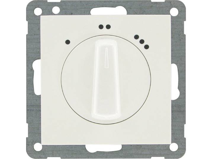 KOPP - 3 Standen Schakelaar/Ventilatorschakelaar - Athenis HK07 - Inbouw - Helder Glans Wit