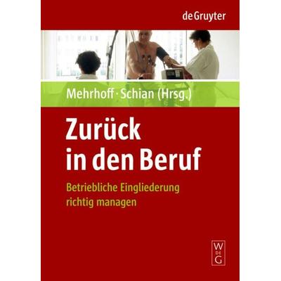 Zurück in den Beruf, Taschenbuch von Friedrich Mehrhoff,Hans-Martin Schian, De Gruyter, 978-3-11-020231-1