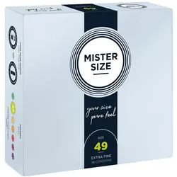 «49» elegant & feinfühlig, ultradünn, 36 Maßkondome, 49mm (36 Kondome) 36 St