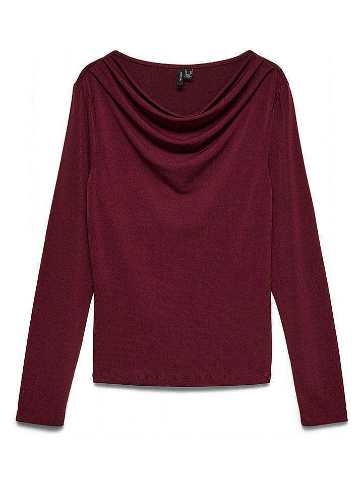 Vero Moda Bluse in Bordeaux - L