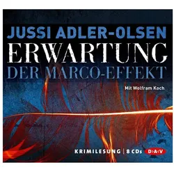 Erwartung, Hörbücher von Jussi Adler-Olsen, Wolfram Koch, Hannes Thiess