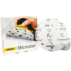 Mirka Microstar 150mm Grip 15L P1200 50/Pack - P1200