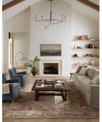Alexander Home Lynda Persian Medallion Area Rug