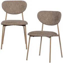 Stuhl-Set Valor Sandfarben B: 46cm