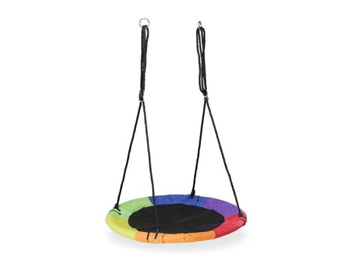 Relaxdays Balançoire ronde diamètre 100 cm