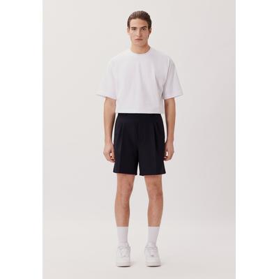 Shorts STUDIO SEIDENSTICKER, Herren, Gr. 54, Normalgrößen, blau (navy), 98% Polyester, 2% Elasthan, unifarben, Hosen Shorts