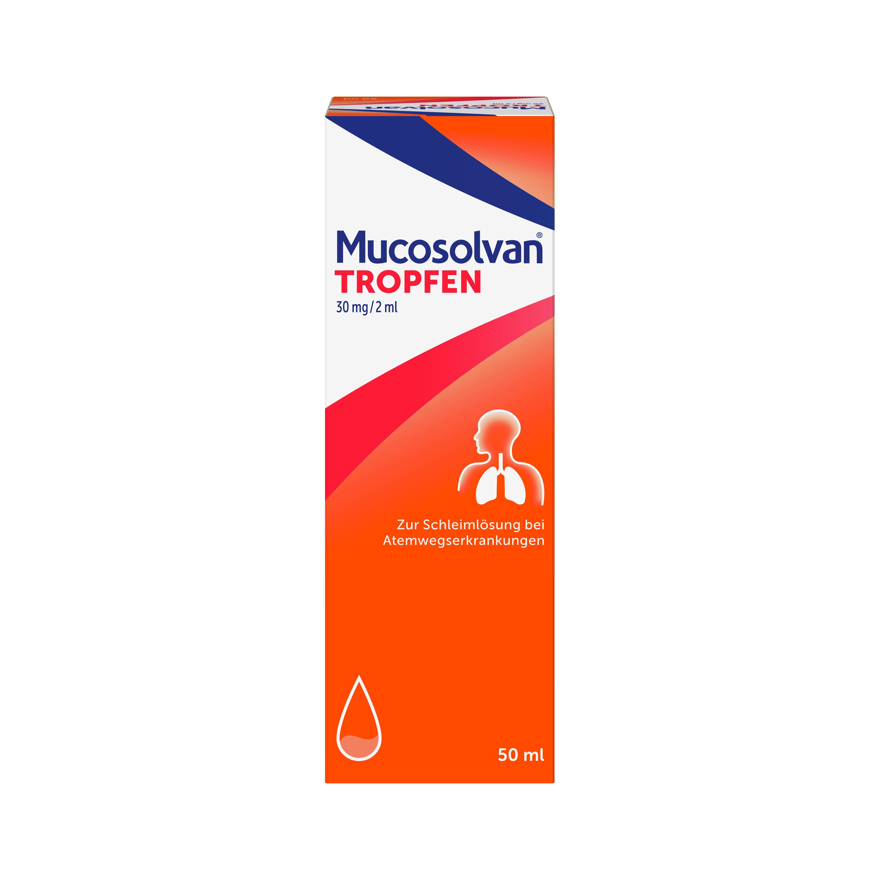 Mucosolvan Tropfen 30 mg/2 ml 50 zum Einnehmen