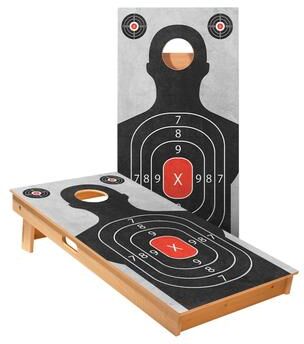 Skip's Garage Target Cornhole Boards