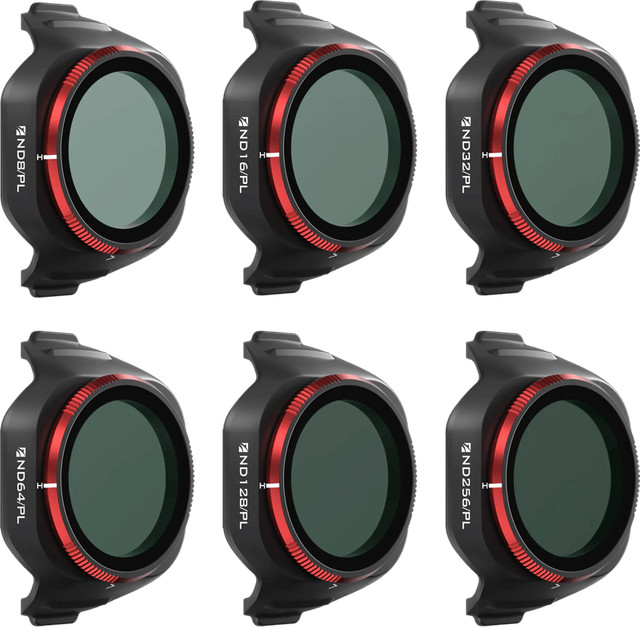 Freewell DJI Mini 5 Pro ND Filters Bright Day 6-pack