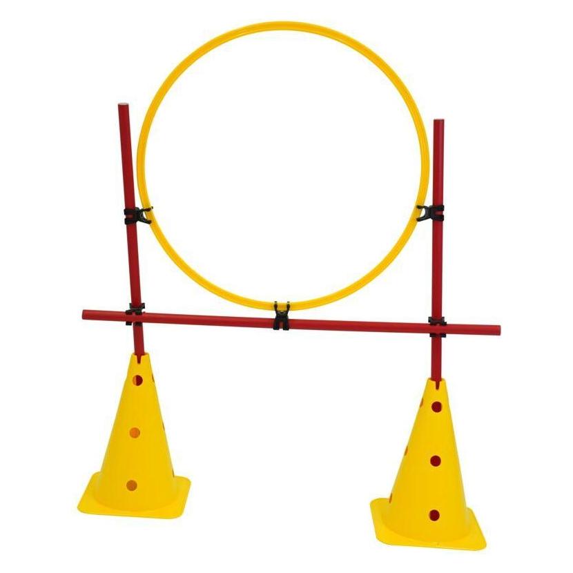 Kübler Sport Trainingshürde ZIEL, Gelb / Rot (F15061)