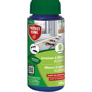 Protect-Home Ameisenpulver Ameisen&Milben Blocker, insektizidfrei, für den Außenbereich, 200g
