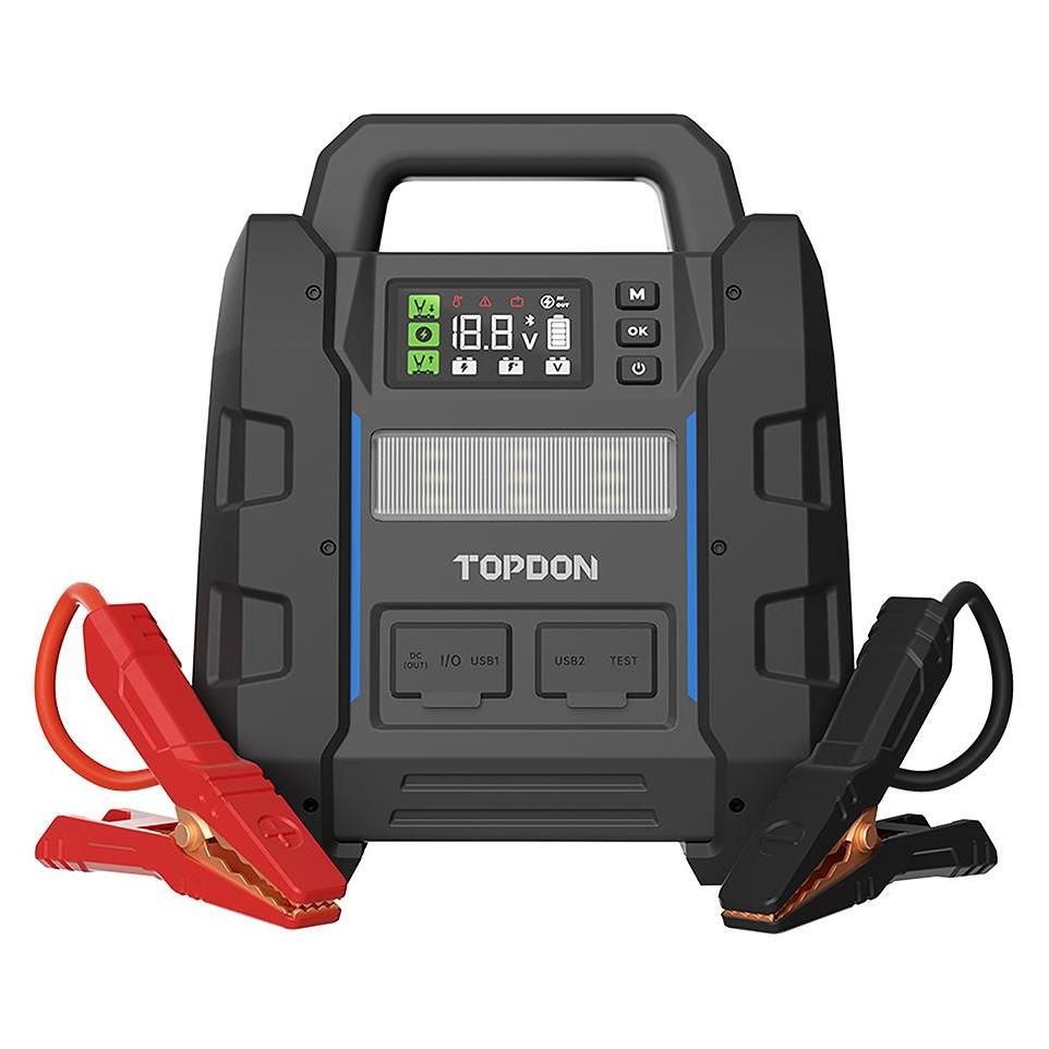 Crystal Ink TOPDON startér a tester autobaterie V4500 Plus (4500 A, 32000 mAh) (TOPV4500P)